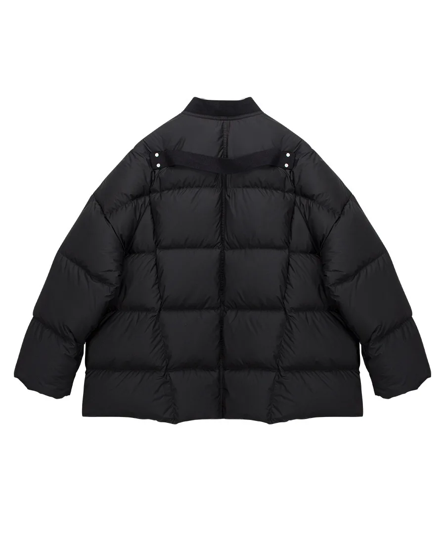 UMI MAO 90 White Duck Down Baseball Collar Down Jacket Women Winter New Fashion Thickened Casual Warm Trendy Puffer Jacket