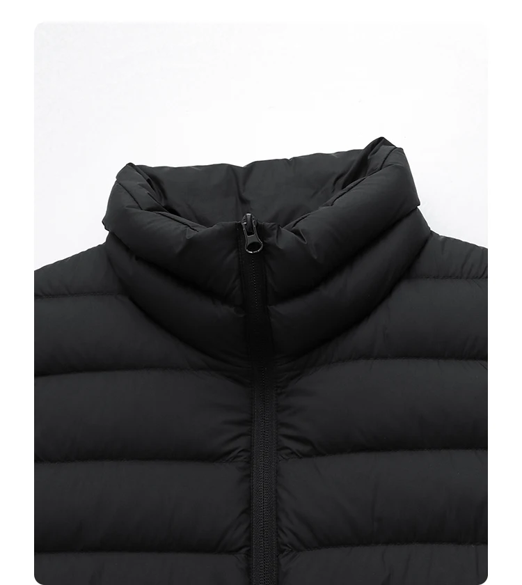 CHIC VEN New Women Down Coats Sleeveless Lightweight 90 White Duck Down Stand Up Collar Female Down Vest Autumn Winter 2026