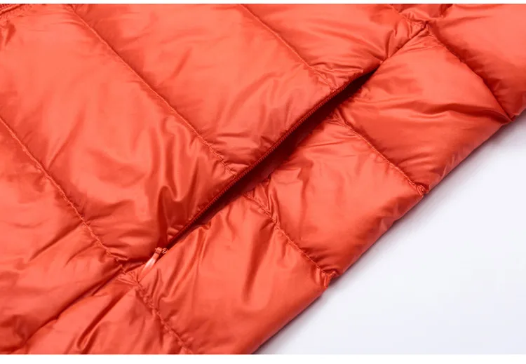 2022 Autumn Winter Women Lightweight White Duck Down Jacket Parka Female Ultra Light Down Coat Warm Puffer Outwears Short Tops