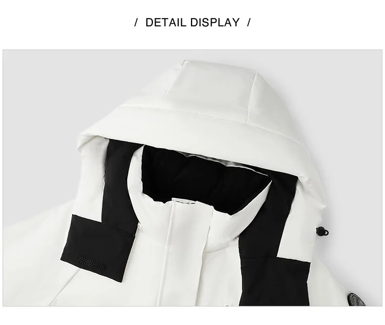 Semir Down Jacket Women Mid-Length Waterproof Oil-proof Stain-proof 2026 New Winter Clothing Coat Women