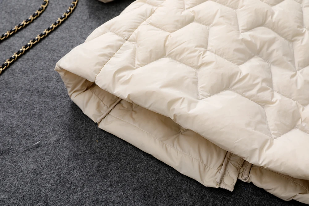Women Winter Coats 2025 New Autumn Winter O-Neck Female Thin Duck Down Jackets Portable fashion Windproof Puffer Parkas 0-10℃