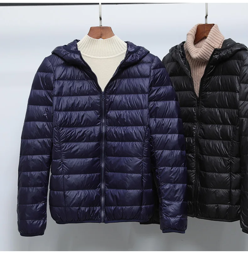 Spring Autumn Women Jackets 2024 Winter Female White duck down Jacket Fashion Ultralight Women Parka Packable Casual Puffer Coat