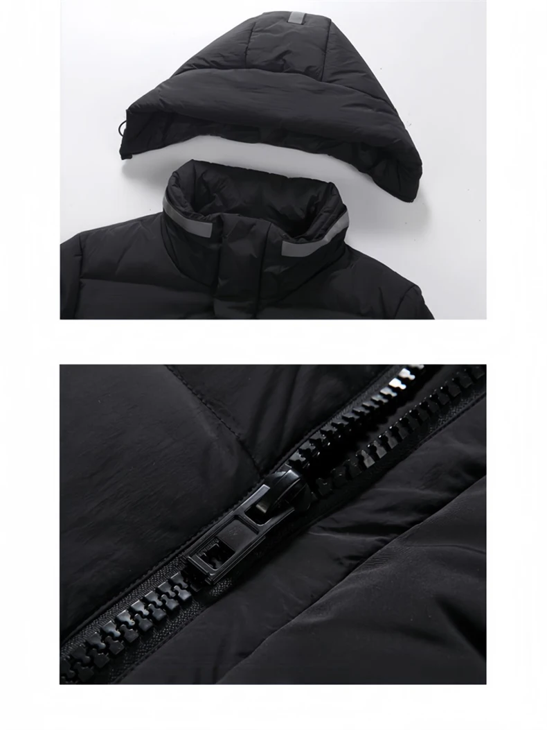 Winter Long Down Jacket Women Windbreaker Jacket Fashion Couple Down Coat Warm Hooded Thick Winter Windproof Waterproof Men Coat