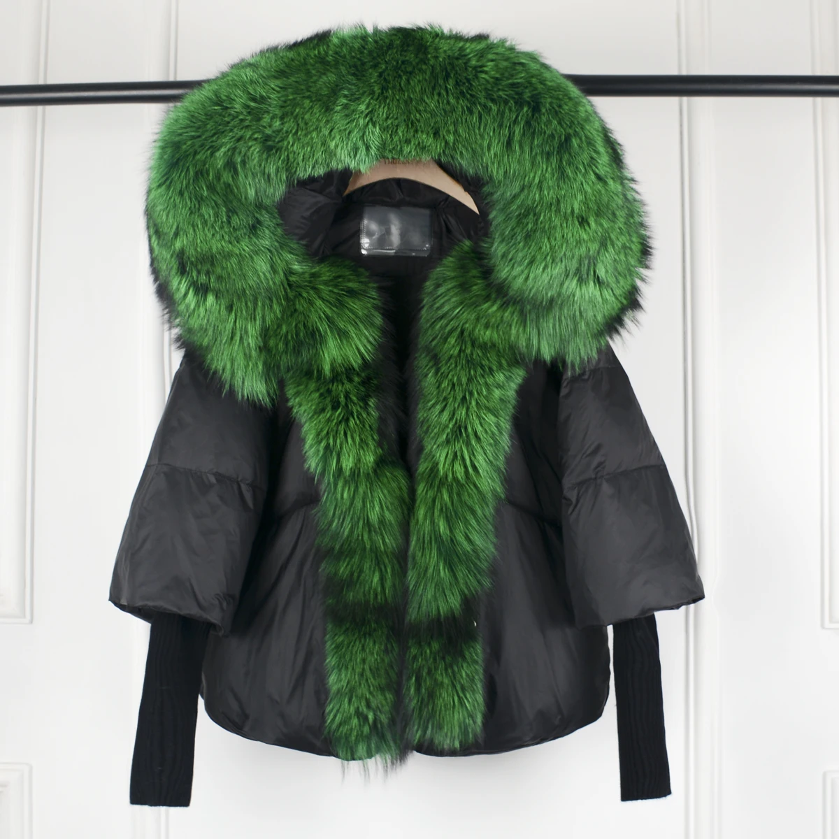 Lagabogy 2025 Winter Women Warm White Duck Down Jacket Loose Hood Puffer Coat Natural Real Fox Fur Collar Thick Luxury Outerwear