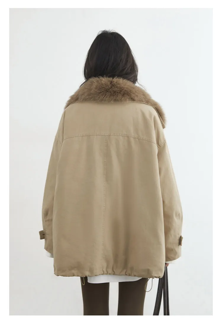 CHIC VEN Fashion Women Down Coats New Loose Casual 90 Goose Down Jacket Female Warm Parka Coat Autumn Winter 2025
