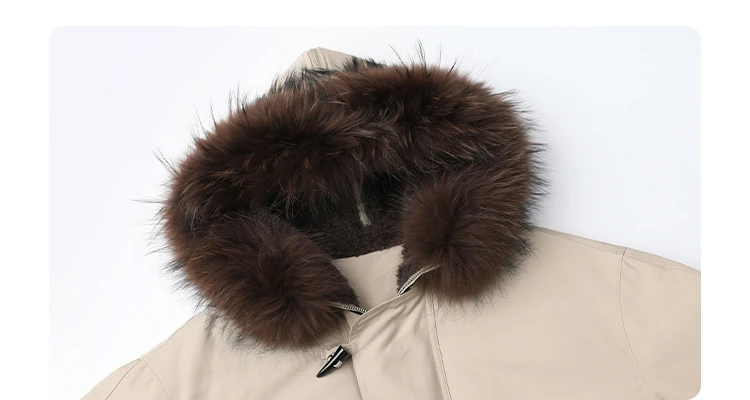 CHIC VEN Korean Women Down Coats Loose Casual Hooded Female Down Jacket Horn Button 90 White Duck Down Jacket Winter 2025