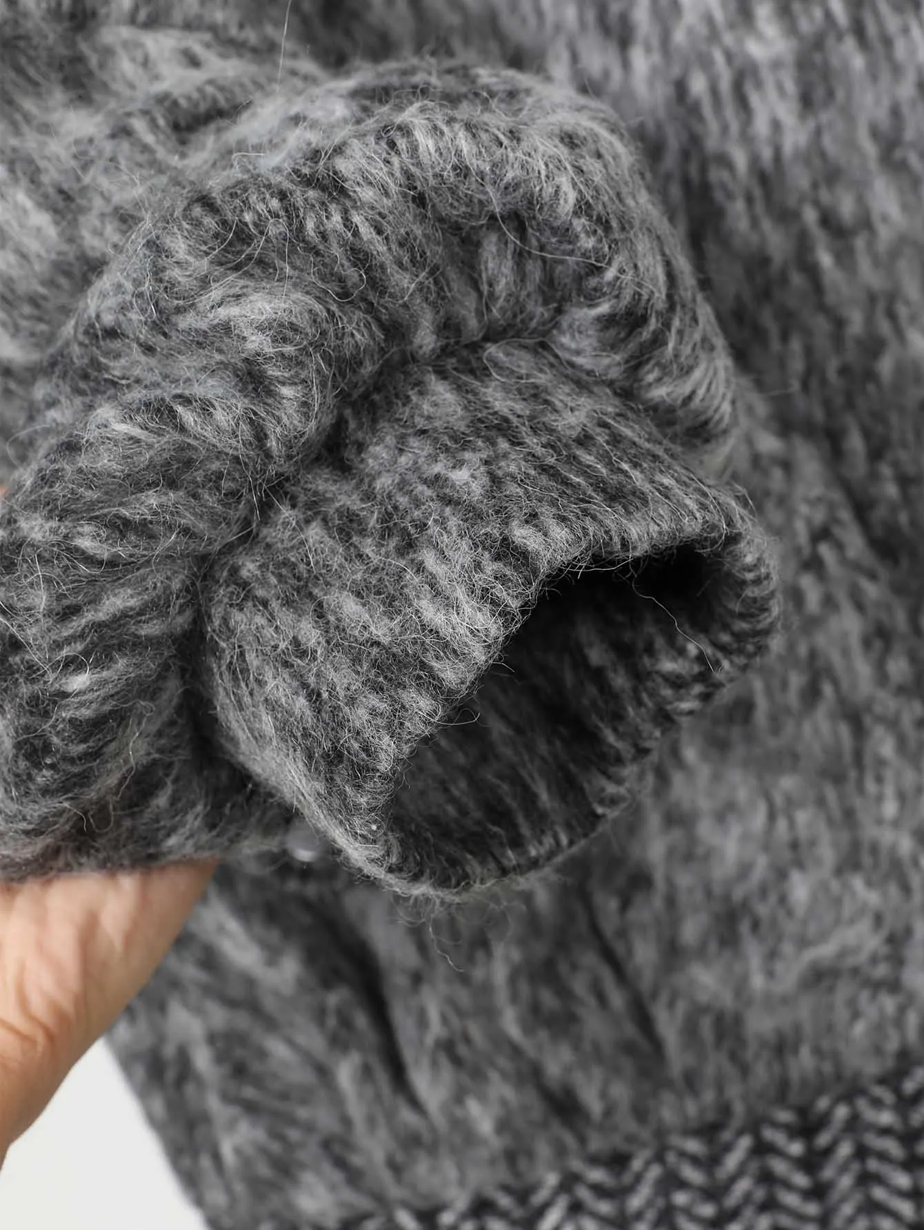 Maomaokong high-end Wool fabric Luxury Women's Big Fox Fur Collar Puffer Jacket Natural Fur down Coat Winter Thickened Warm