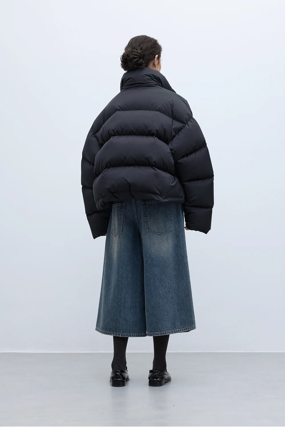 Fashion Bloggers Are All Wearing It~ Lightweight and Warm Short down Jacket, 270g White Duck down Puffer Jacket, New Winter Women's Coat