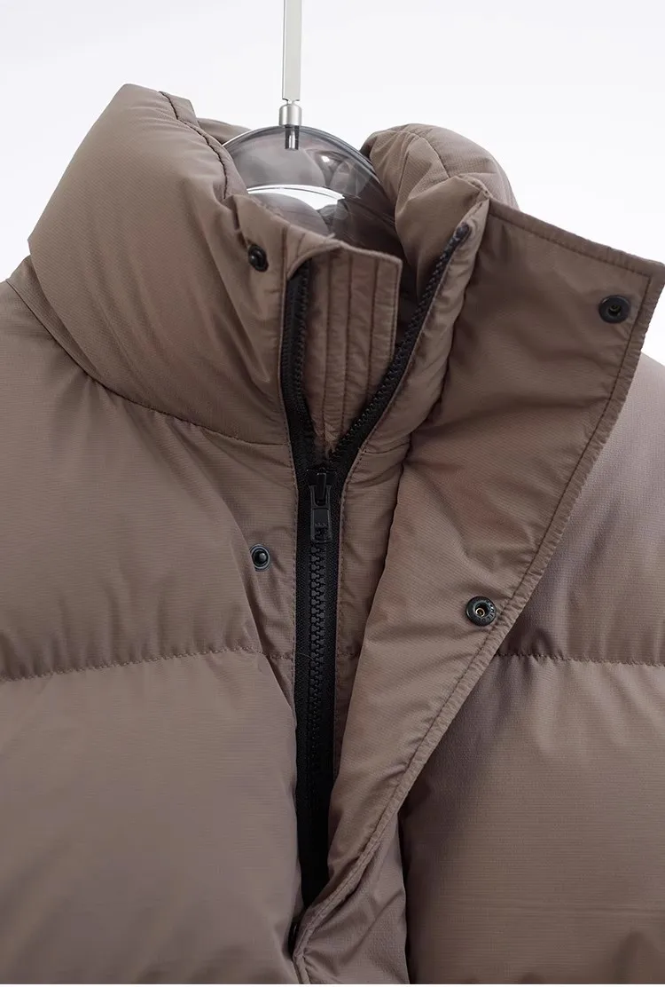Fashion Bloggers Are All Wearing It~ Lightweight and Warm Short down Jacket, 270g White Duck down Puffer Jacket, New Winter Women's Coat