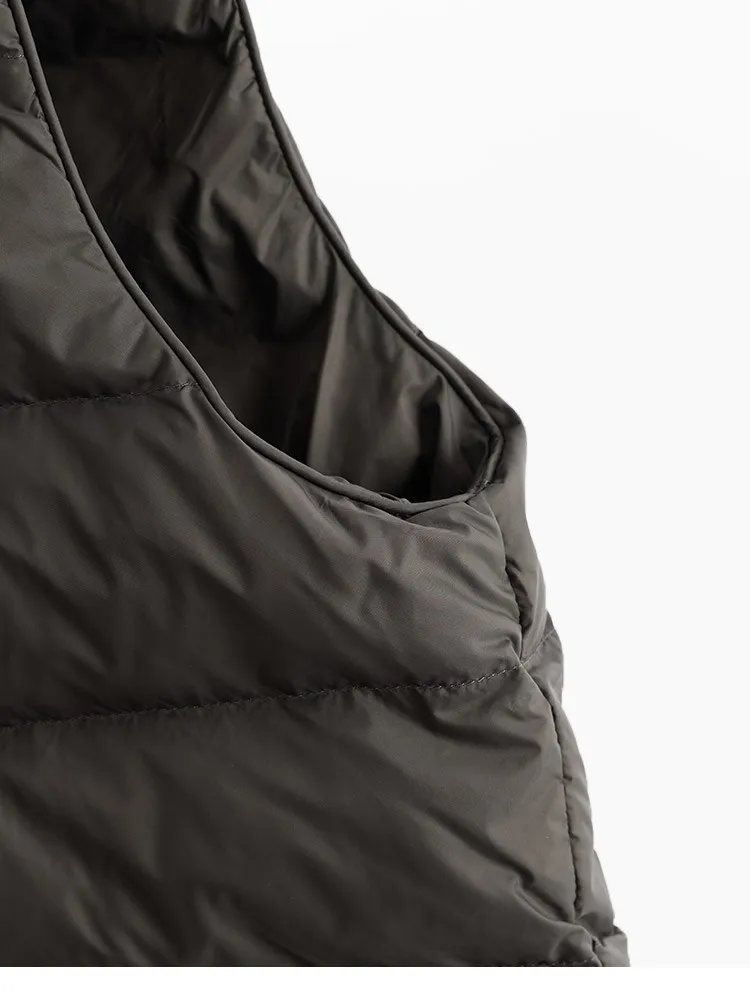Women's Inner-Wear Thermal down Vest~90% Duck Down, Can Be Worn Outside, Slim Fit Sleeveless Vest, 2026 Autumn and Winter New Style