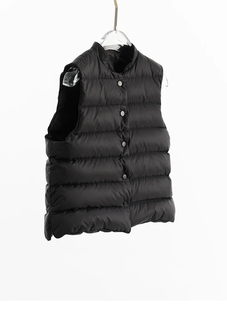Women's Inner-Wear Thermal down Vest~90% Duck Down, Can Be Worn Outside, Slim Fit Sleeveless Vest, 2026 Autumn and Winter New Style