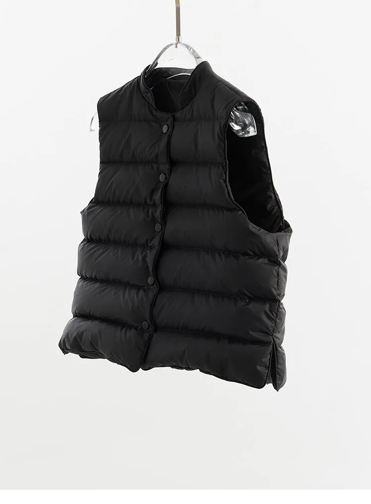 Women's Inner-Wear Thermal down Vest~90% Duck Down, Can Be Worn Outside, Slim Fit Sleeveless Vest, 2026 Autumn and Winter New Style