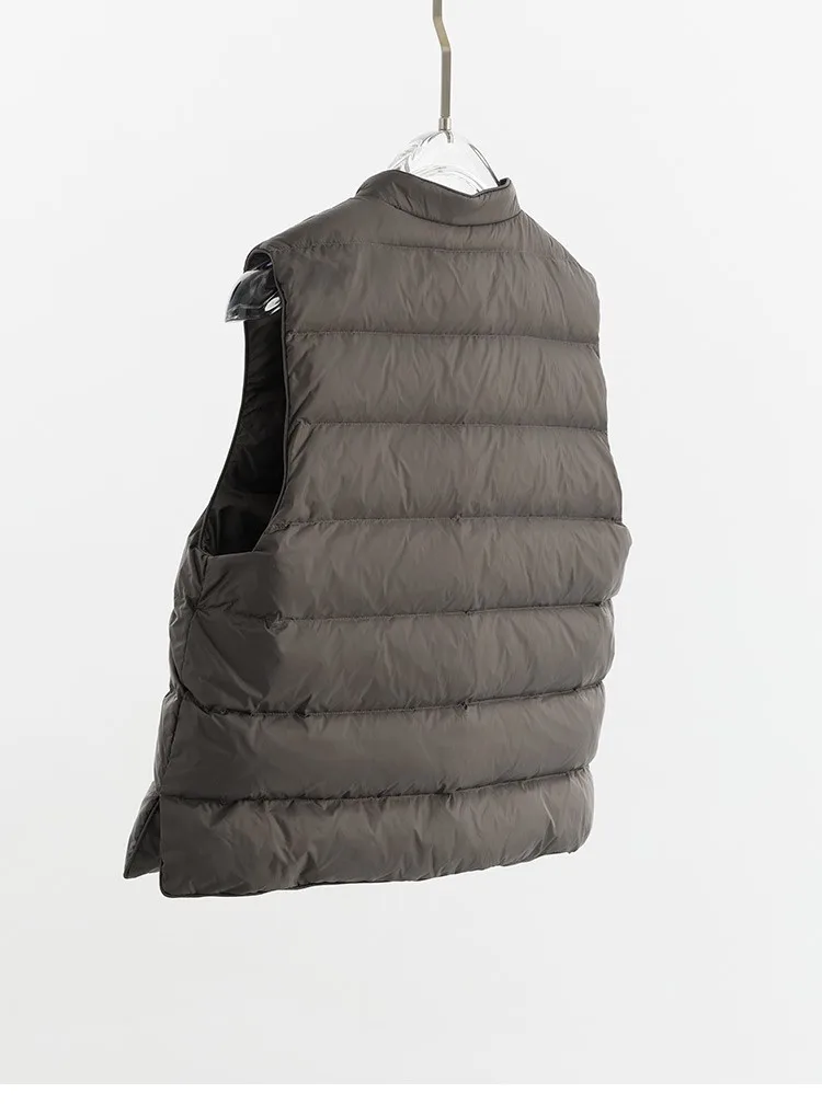 Women's Inner-Wear Thermal down Vest~90% Duck Down, Can Be Worn Outside, Slim Fit Sleeveless Vest, 2026 Autumn and Winter New Style