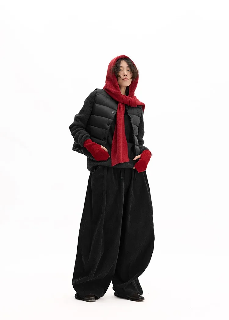 Women's Inner-Wear Thermal down Vest~90% Duck Down, Can Be Worn Outside, Slim Fit Sleeveless Vest, 2026 Autumn and Winter New Style