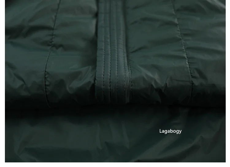 Lagabogy 2025 New Winter Women White Duck Down Jacket Hooded Warm Oversize Puffer Coat Female Casual Loose Parkas Pocket Outwear