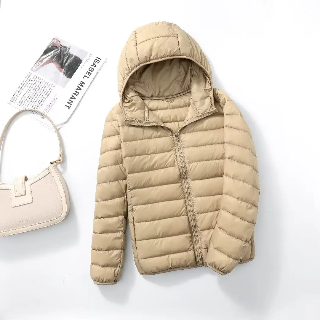 NewBang 7XL Down Jacket Women Hooded Ultra Light Down Jacket Women Plus Feather Winter Thin Warm Windbreaker Coats