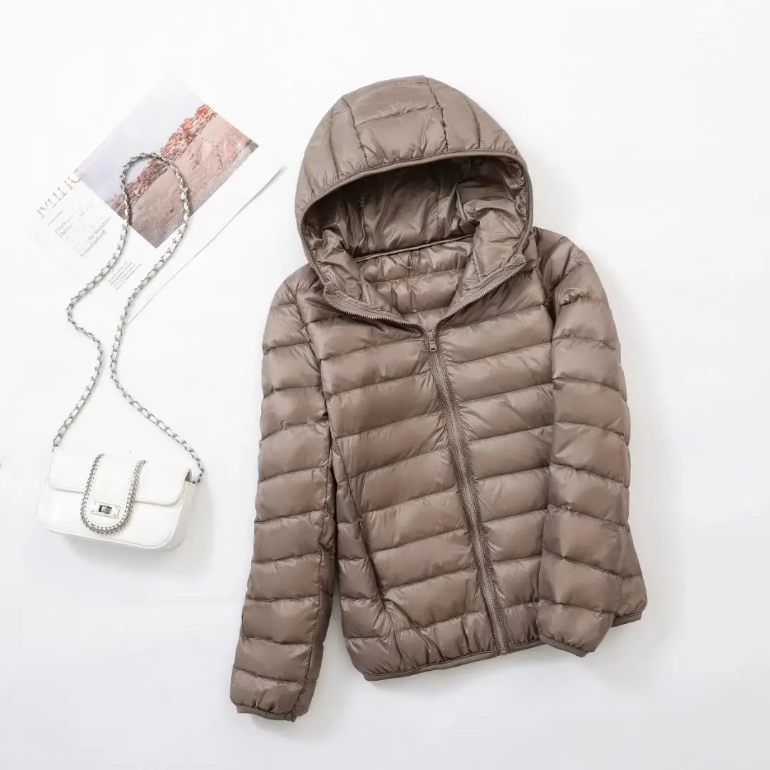NewBang 7XL Down Jacket Women Hooded Ultra Light Down Jacket Women Plus Feather Winter Thin Warm Windbreaker Coats