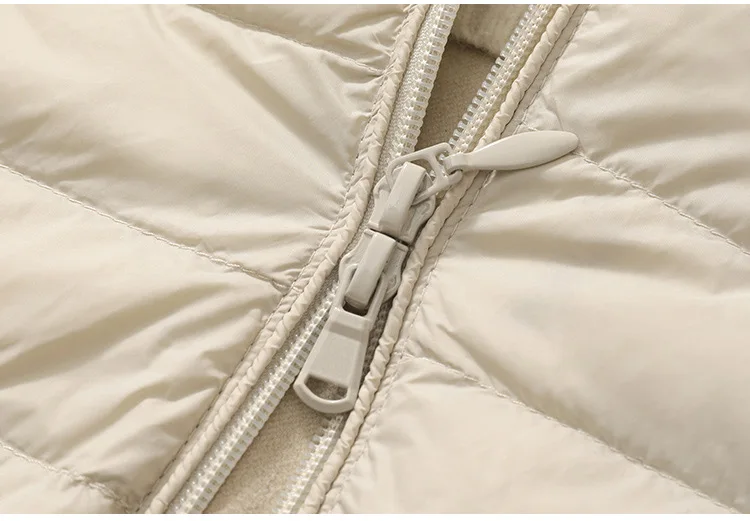 SEDUTMO Ultra Light Thin Duck Down Vest Women Winter Long hooded Jackets Slim Waistcoat Autumn Casual Basic Parkas ED2067