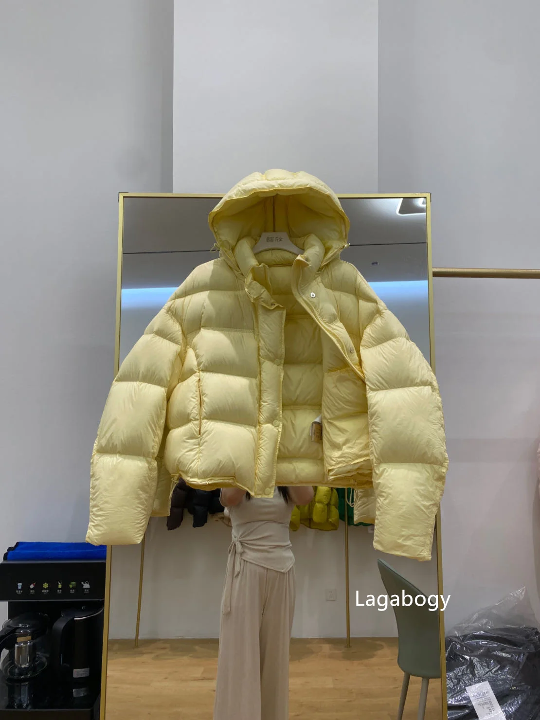 Lagabogy 2026 New Autumn Winter White Duck Down Jackets For Women Solid Thick Warm Loose Parkas Female Hooded Zipper Puffer Coat