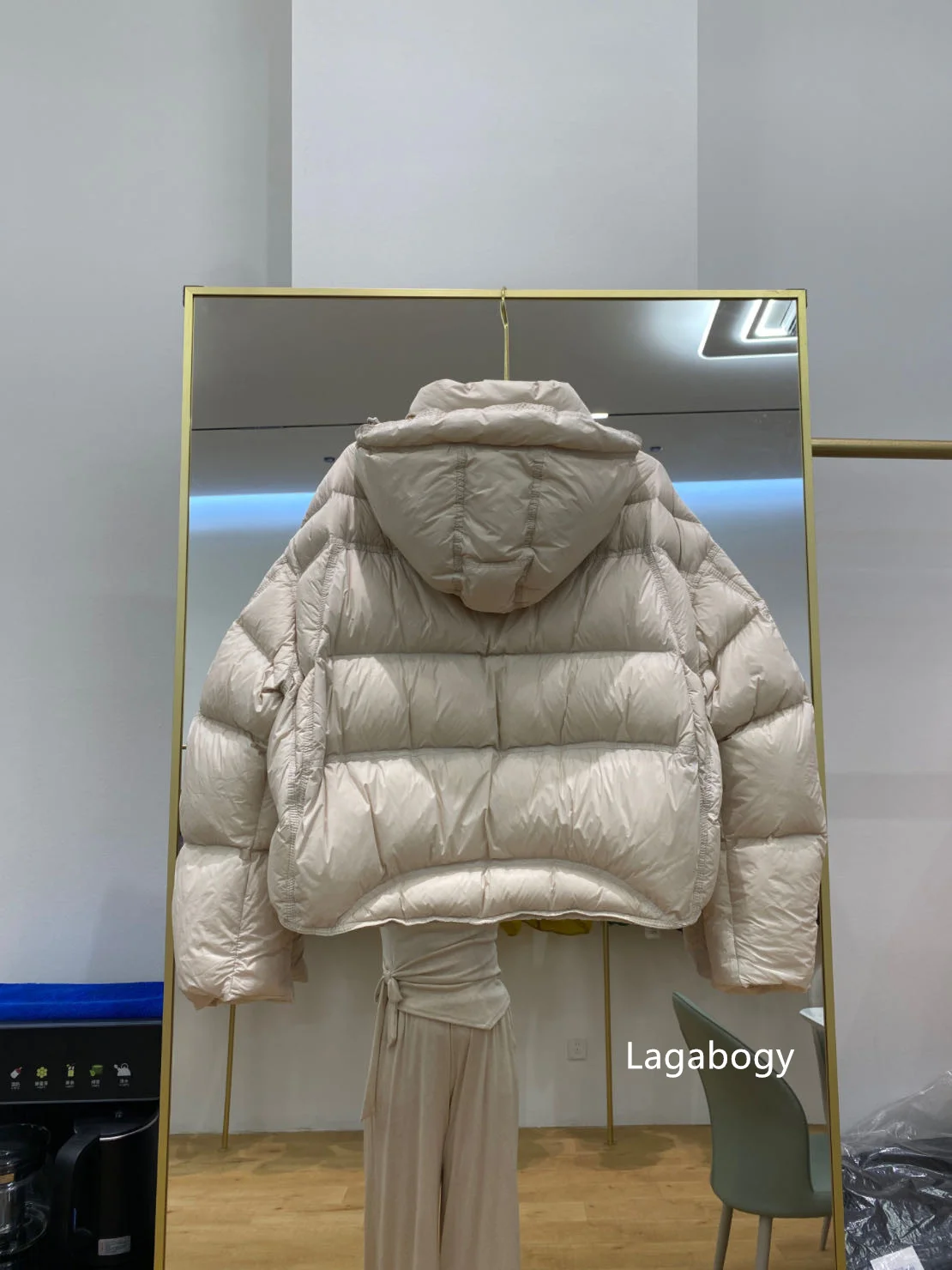Lagabogy 2026 New Autumn Winter White Duck Down Jackets For Women Solid Thick Warm Loose Parkas Female Hooded Zipper Puffer Coat