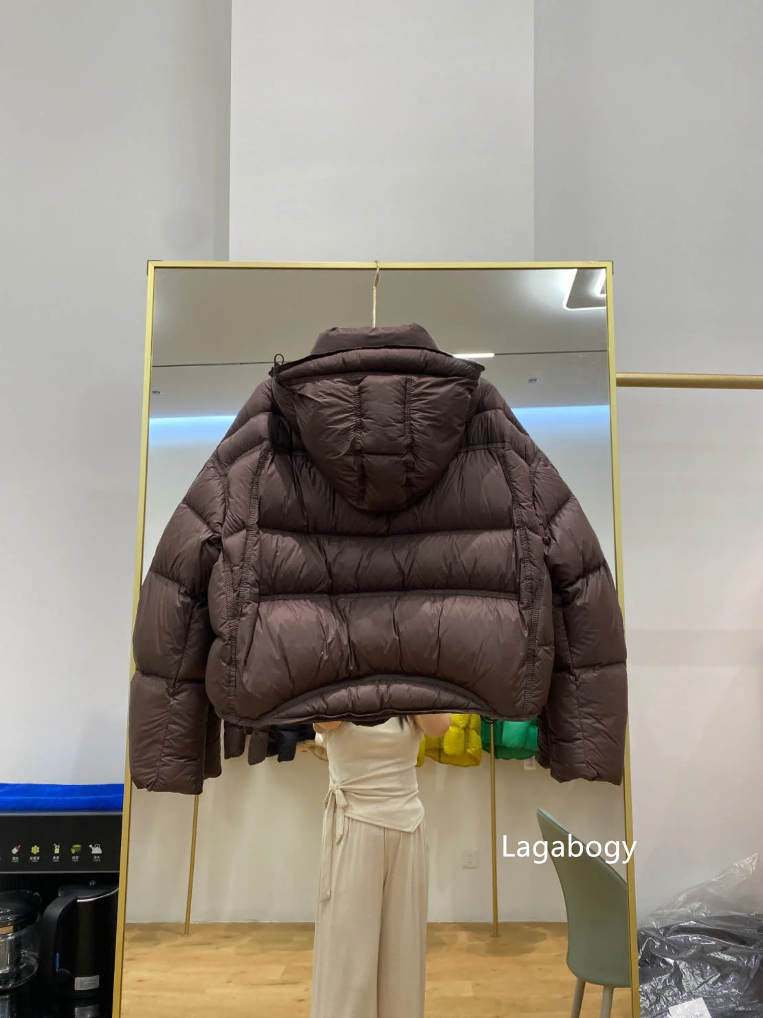 Lagabogy 2026 New Autumn Winter White Duck Down Jackets For Women Solid Thick Warm Loose Parkas Female Hooded Zipper Puffer Coat