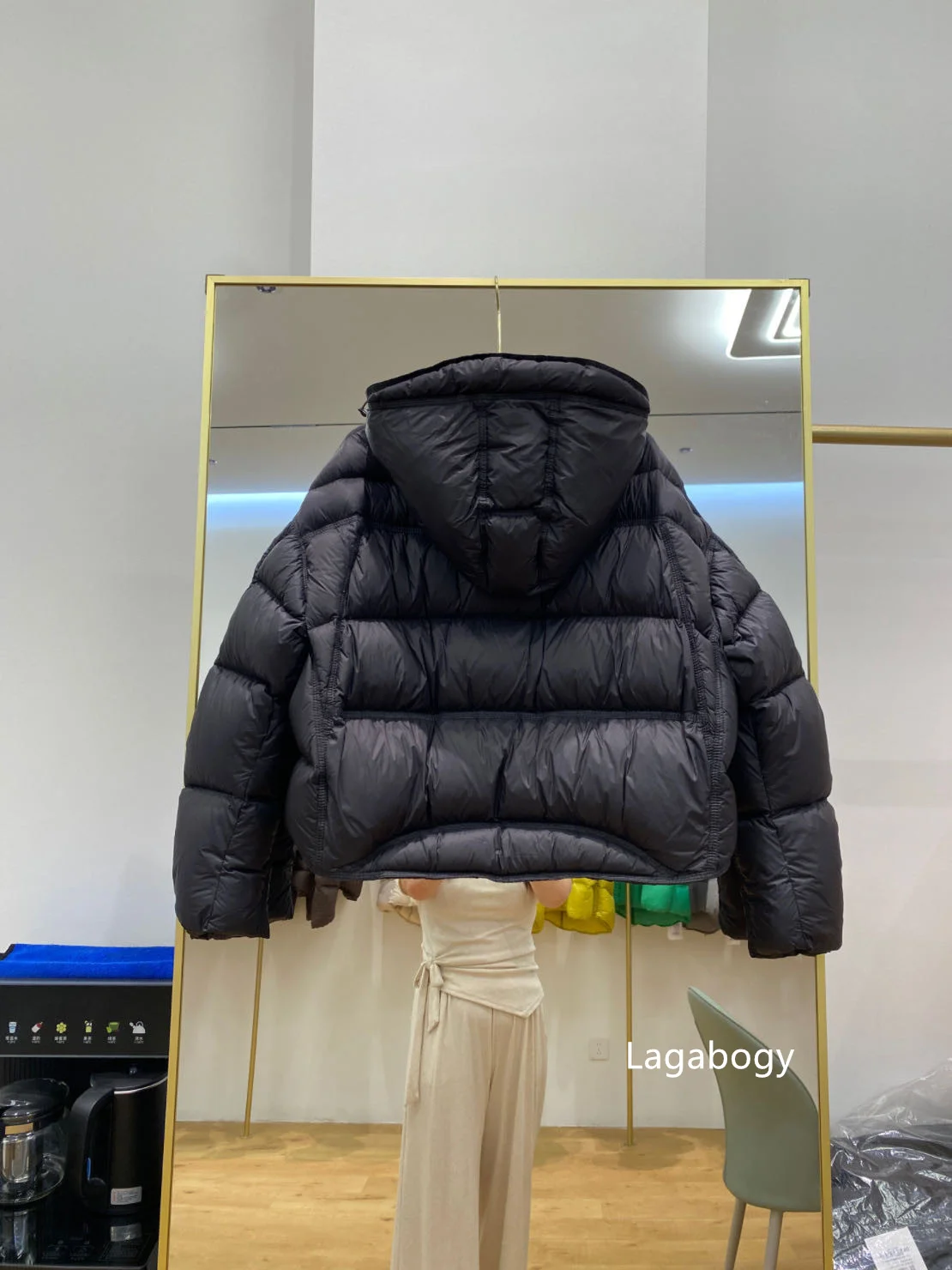 Lagabogy 2026 New Autumn Winter White Duck Down Jackets For Women Solid Thick Warm Loose Parkas Female Hooded Zipper Puffer Coat