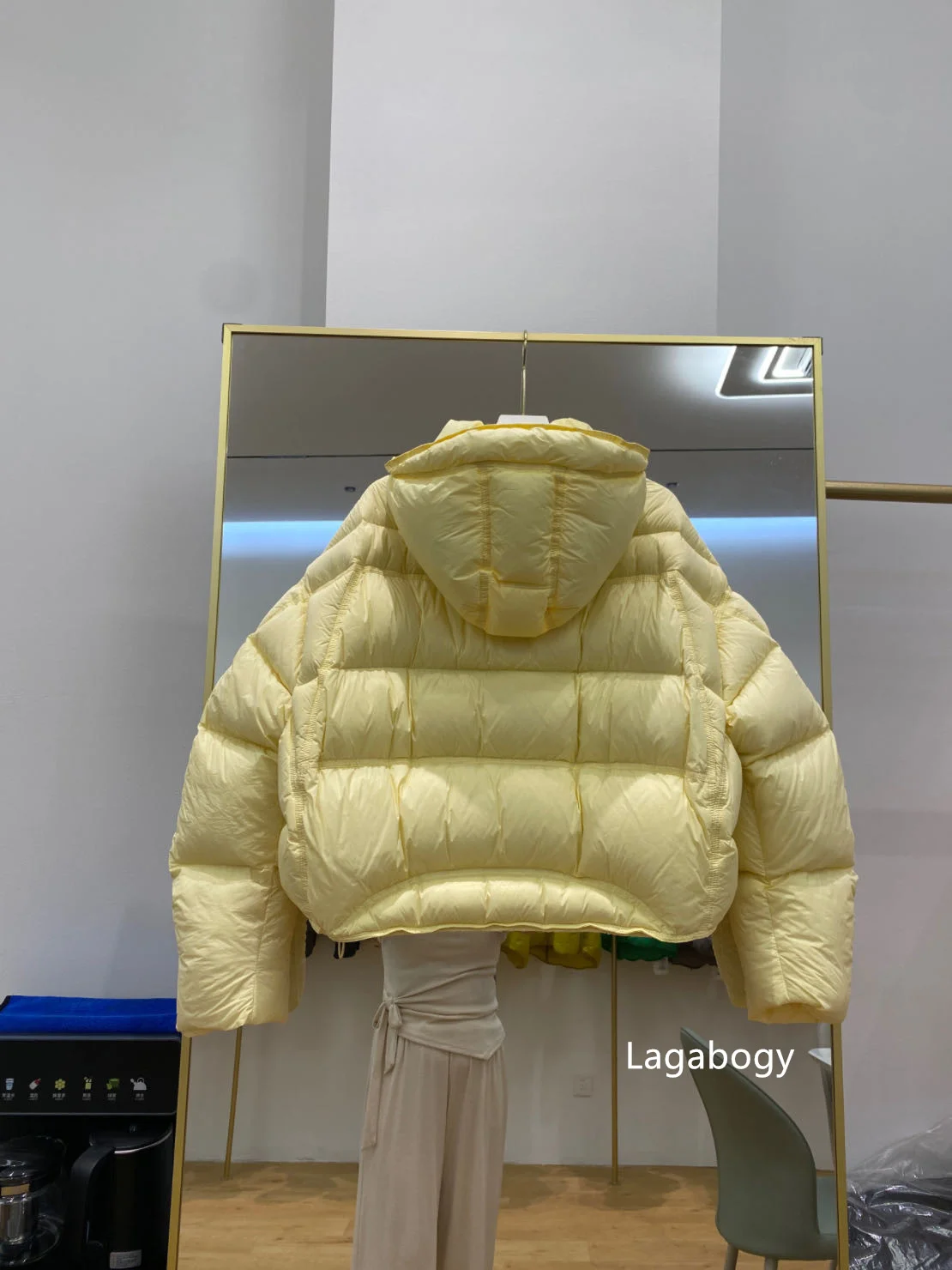 Lagabogy 2026 New Autumn Winter White Duck Down Jackets For Women Solid Thick Warm Loose Parkas Female Hooded Zipper Puffer Coat