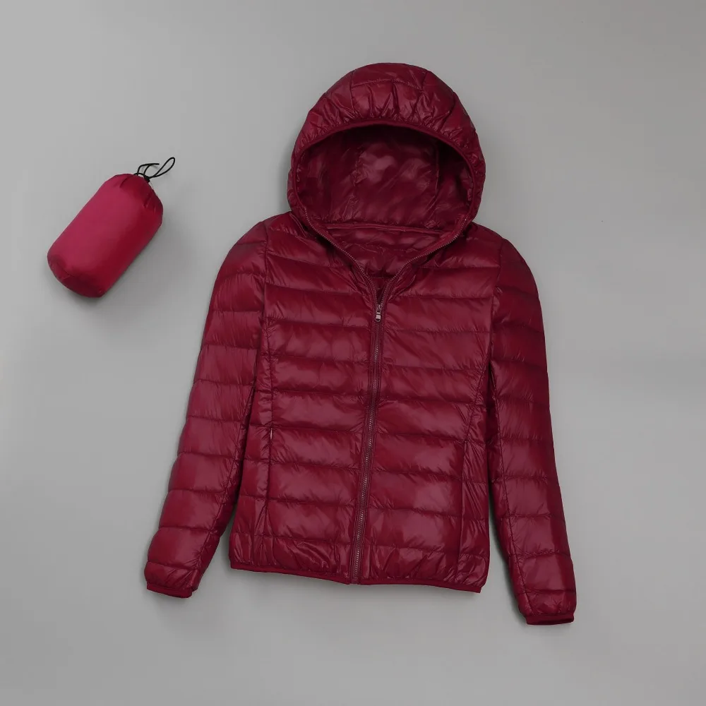 Woman Hoodies Jackets Oversize 7XL White Duck Down Jacket Big Size Female Ultra Light Coat Fat Girl Wind-Resistant Outwear