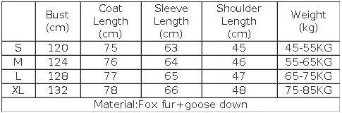 2025 Fashion Winter Women Warm Real Natural Fox Fur Collar Goose Down Jackets Female Outwear Puffer Jackets With Gloves