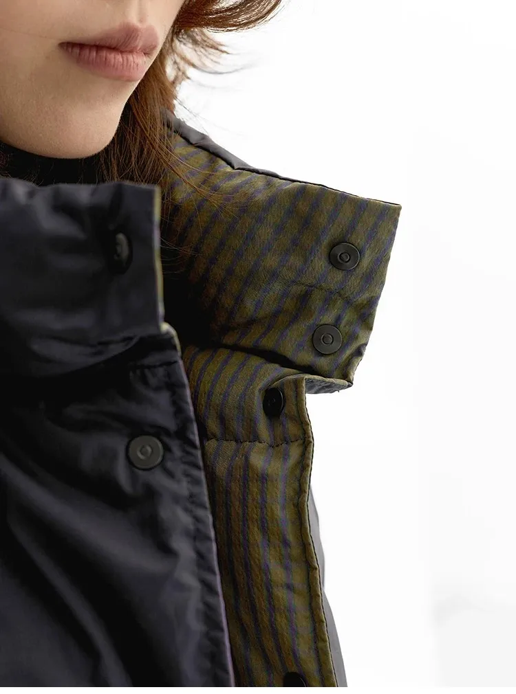Reversible~Vintage Plaid down Vest, New Style for Women in Winter 2026