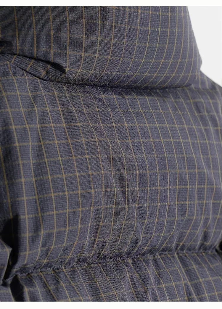 Reversible~Vintage Plaid down Vest, New Style for Women in Winter 2026