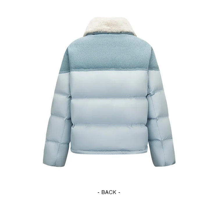 Semir Women Down Jacket Thermal Warmth Antistatic Fabric 90 Percent Down Fill Oversized Fit 2026 Winter Outdoor Layer