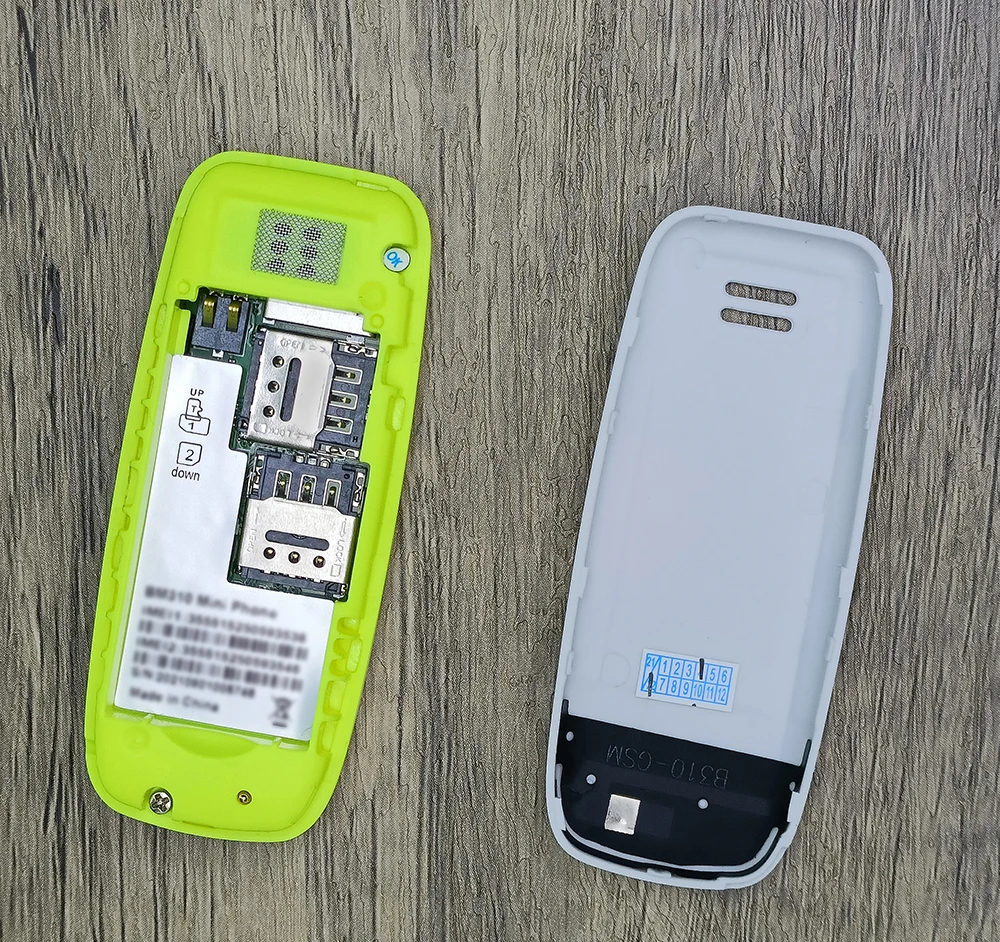 BM310 Small Mobile Phones Unlocked Bluetooth Earphone Telephone Low Radiation Automatic Call Recording Dual SIM Small Cell Phone