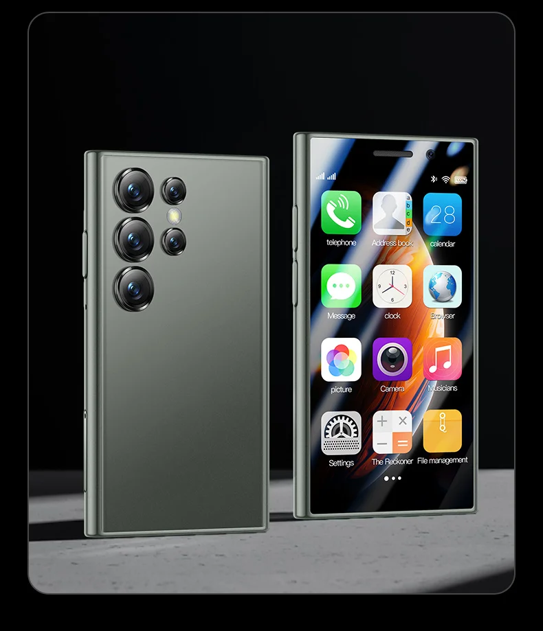 NEW SOYES S23 Pro 4G Version Mini Smartphone Android 9.0 2GB RAM 16GB ROM Face ID 1950mAh Dual SIM 3.0 Inch Small Mobile Phone