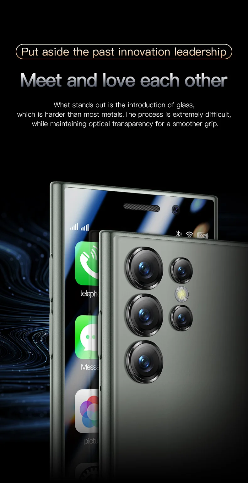 NEW SOYES S23 Pro 4G Version Mini Smartphone Android 9.0 2GB RAM 16GB ROM Face ID 1950mAh Dual SIM 3.0 Inch Small Mobile Phone