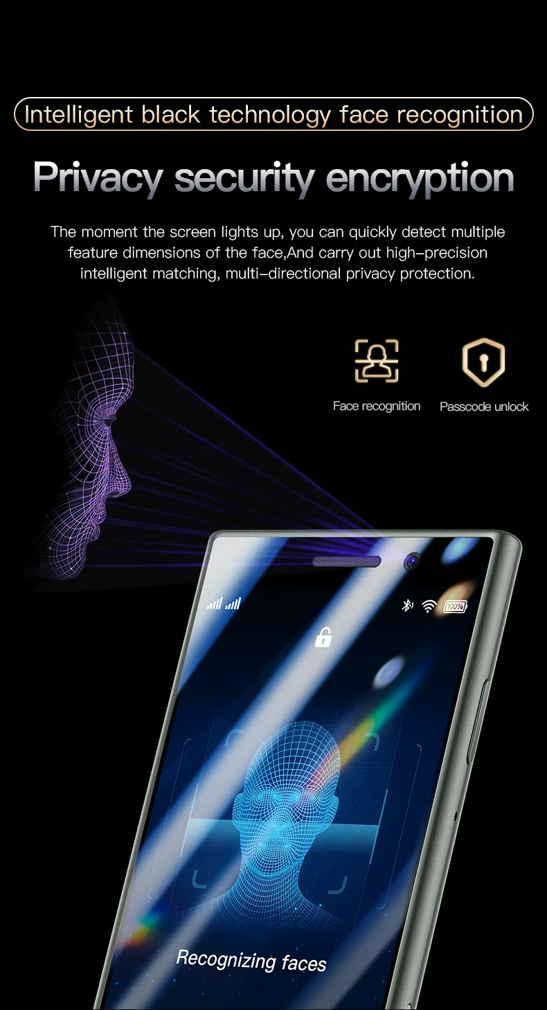 NEW SOYES S23 Pro 4G Version Mini Smartphone Android 9.0 2GB RAM 16GB ROM Face ID 1950mAh Dual SIM 3.0 Inch Small Mobile Phone