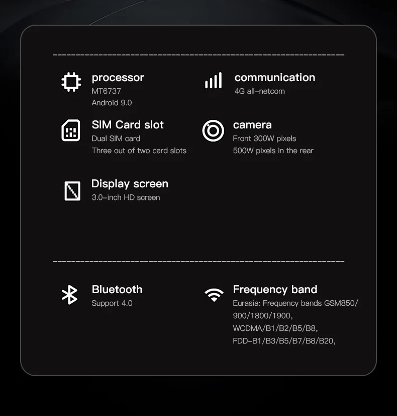 NEW SOYES S23 Pro 4G Version Mini Smartphone Android 9.0 2GB RAM 16GB ROM Face ID 1950mAh Dual SIM 3.0 Inch Small Mobile Phone