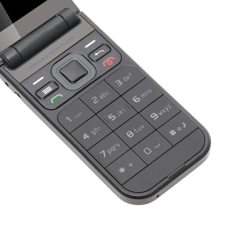 UNIWA F2720 2G Flip Feature Phone 1.77Inch Big Push-Button for Senior Elderly 600mAh Wireless Radio Clamshell Cheap Keypad Phone