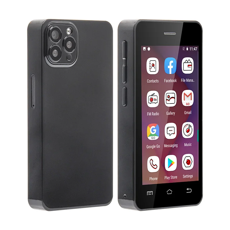 Melrose S9 Pro Super Mini Phones 3Inch Ultra Slim Quad Core 2GB+16GB Mobile Phone 5MP 1000mAh 3G Compact Mini Smartphone Android