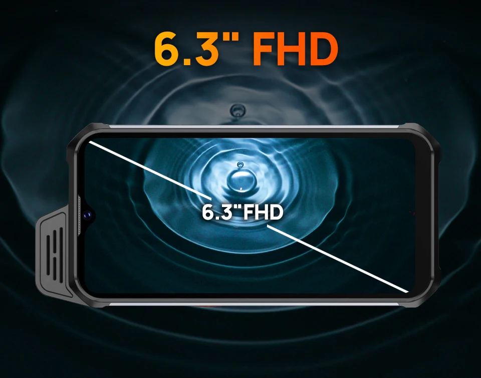 UNIWA W999 Rugged Smartphone ATEX Waterproof Explosion proof Mobile Phone 8GB+128GB 6.3Inch Helio G99 FHD 5000mAh Andriod 13 NFC