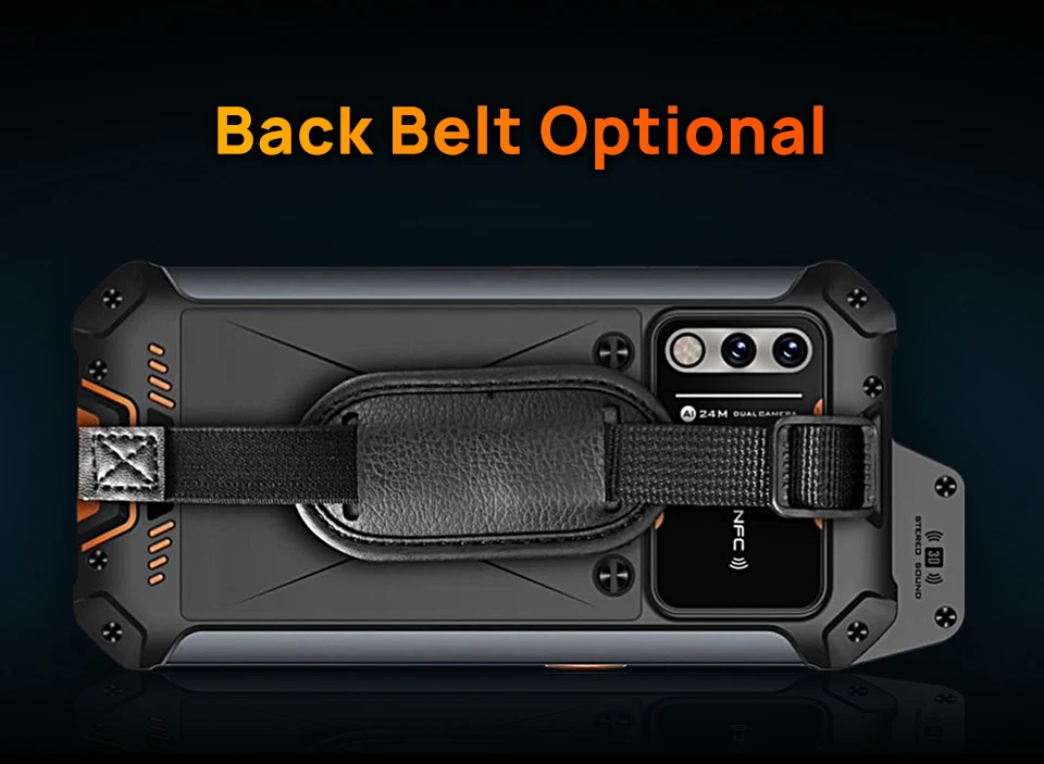UNIWA W999 Rugged Smartphone ATEX Waterproof Explosion proof Mobile Phone 8GB+128GB 6.3Inch Helio G99 FHD 5000mAh Andriod 13 NFC