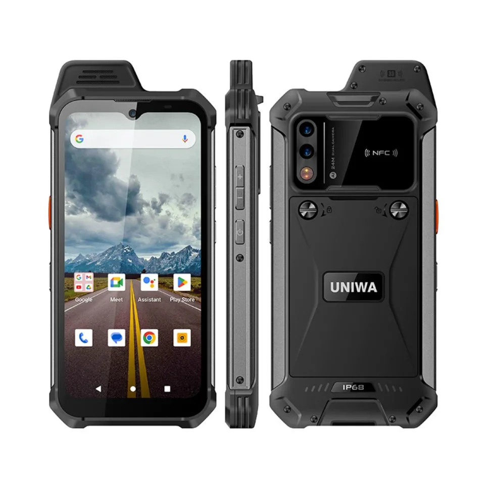 UNIWA W999 Rugged Smartphone ATEX Waterproof Explosion proof Mobile Phone 8GB+128GB 6.3Inch Helio G99 FHD 5000mAh Andriod 13 NFC