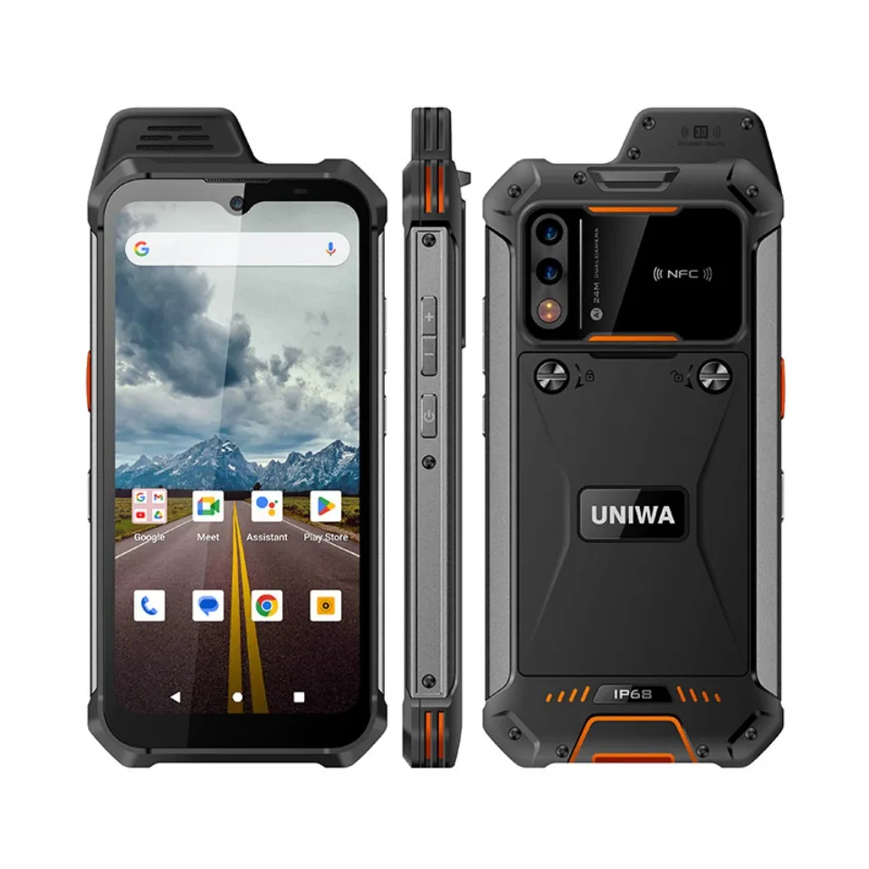 UNIWA W999 Rugged Smartphone ATEX Waterproof Explosion proof Mobile Phone 8GB+128GB 6.3Inch Helio G99 FHD 5000mAh Andriod 13 NFC