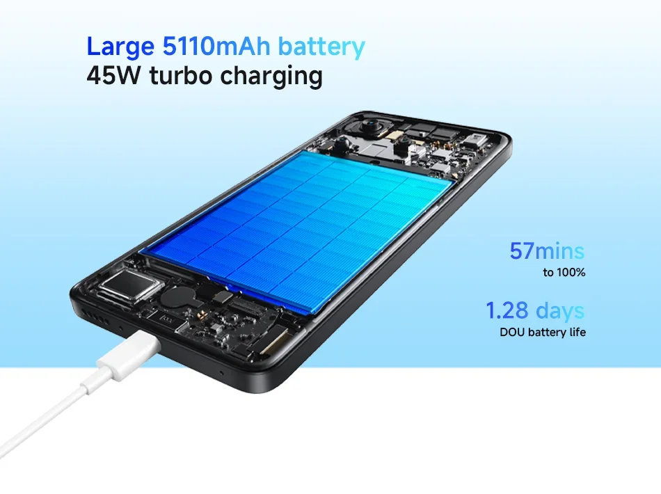 Xiaomi Redmi Note 14 5G Smartphone Global Version 5110mAh Battery NFC 108MP Camera MTK Dimensity 7025-Ultra 45W Turbo Charging