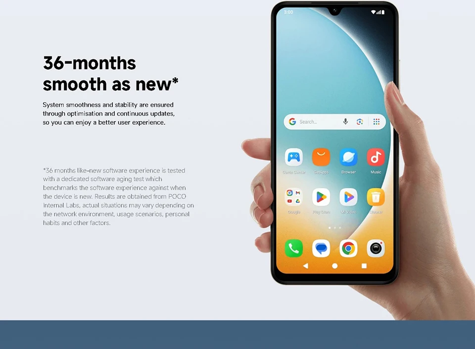 POCO C71 Smartphone Global Version 64GB/128GB UNISOC T7250 120Hz 6.88'' display 32MP AI dual camera 15W fast charging 5200mAh