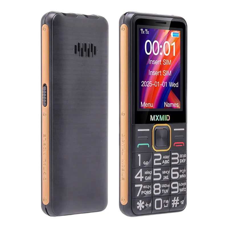 MXMID G880 PRO 2.4 Inch 4G Feature Phones Flashlight Big Button 6800mAh Long Time Standby Cheap Mobile Phone Cell Phone On Sale