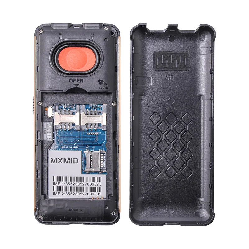 MXMID G880 PRO 2.4 Inch 4G Feature Phones Flashlight Big Button 6800mAh Long Time Standby Cheap Mobile Phone Cell Phone On Sale