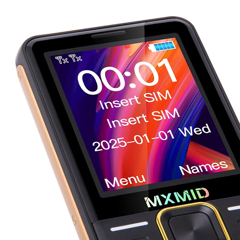 MXMID G880 PRO 2.4 Inch 4G Feature Phones Flashlight Big Button 6800mAh Long Time Standby Cheap Mobile Phone Cell Phone On Sale