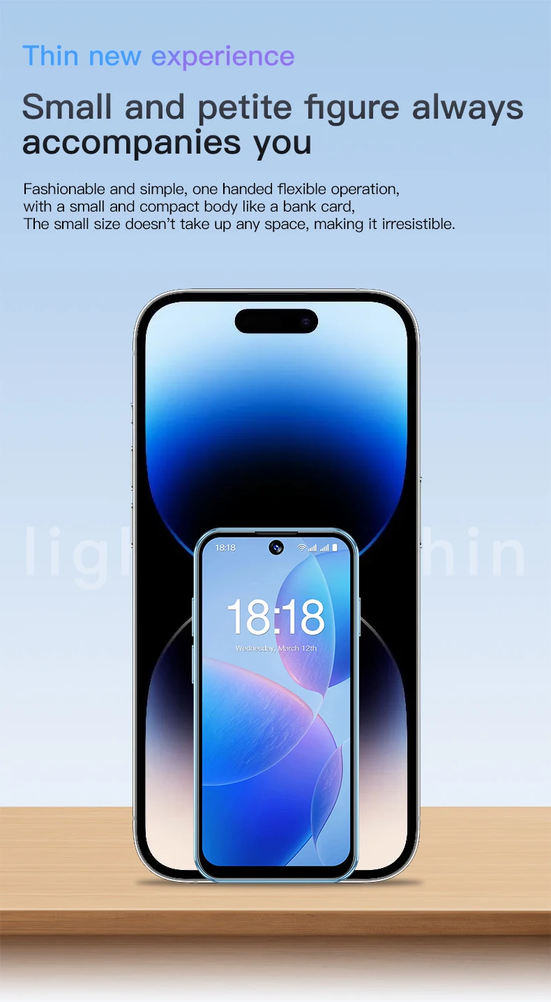 SOYES XS19 3G Mini Smartphone Android 10.0 Dual SIM Standby 3.88 Inch HD Mobile Phone 2GB+16GB 2000mAh Small Cell Phones Face ID
