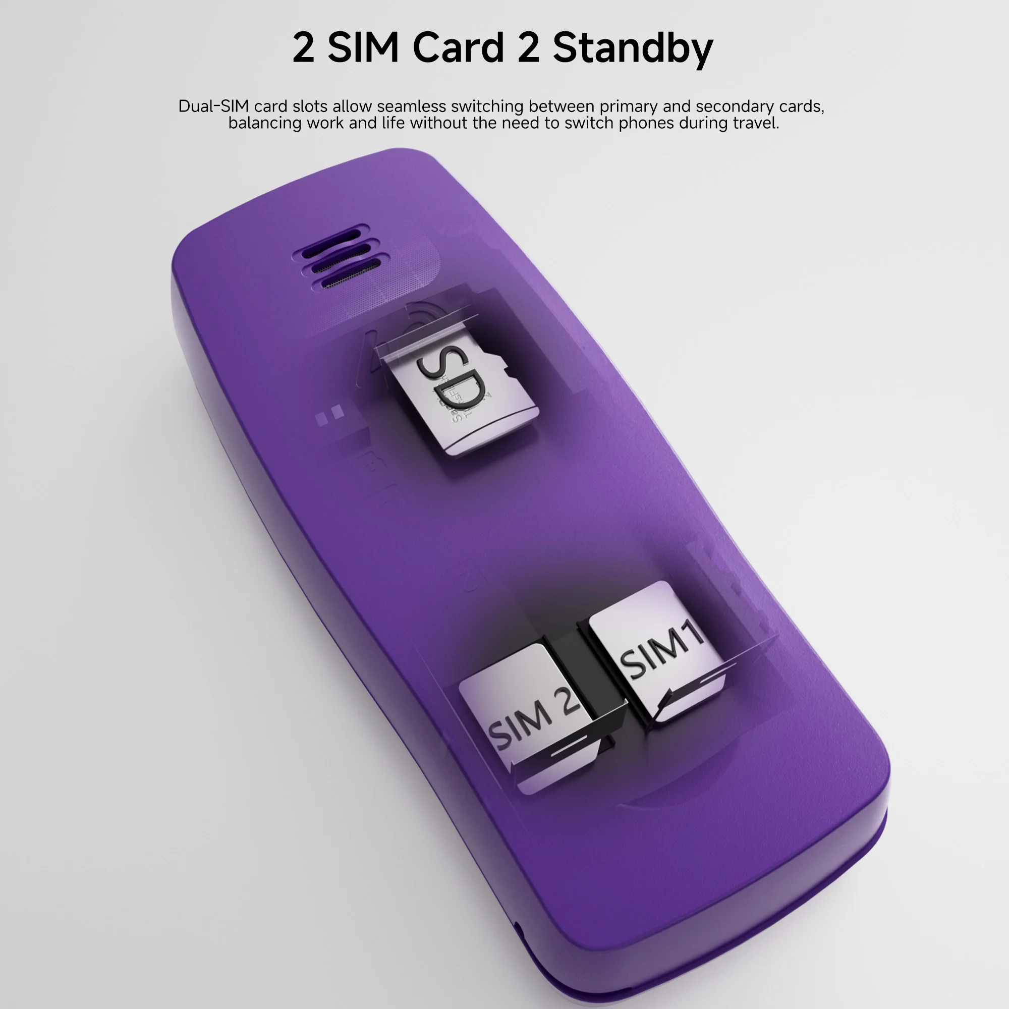 SERVO BM80 LTE Super Small Mobile Phone 4G Network Auto Call Record Speed Dial Blacklist Dual SIM Standby Mini Feature Cellphone